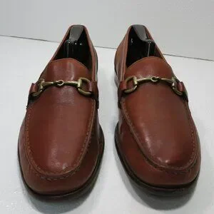 Cole Haan Oil Tanned Leather Dress Loafers Men\'s Casual Dress Footwear 10 D COLE HAAN Male Adult Men 8.5 C38740 British Tan Scotch  main image 2